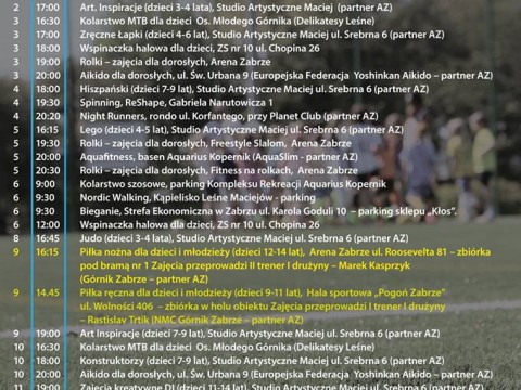 Aktywne Zabrze na kwiecień!