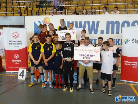 Wyniki XVII Śląskiego Turnieju Piłki Nożnej Halowej i Zunifikowanej Olimpiad Specjalnych Zabrze 2019