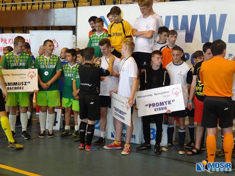 Wyniki XVII Śląskiego Turnieju Piłki Nożnej Halowej i Zunifikowanej Olimpiad Specjalnych Zabrze 2019