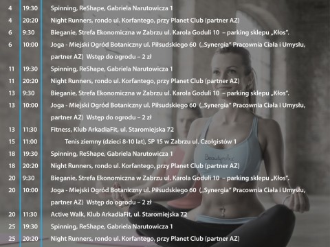 Oferta AKTYWNEGO ZABRZA na lipiec