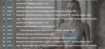 Oferta AKTYWNEGO ZABRZA na lipiec