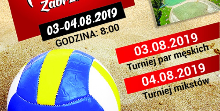 Turniej Siatkówki Plażowej ,,Leśna Plaża"