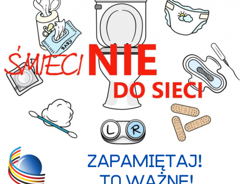 ŚMIECI NIE DO SIECI - kampania informacyjna Zabrzańskiego Przedsiębiorstwa Wodociągów i Kanalizacji Sp. z o.o. 