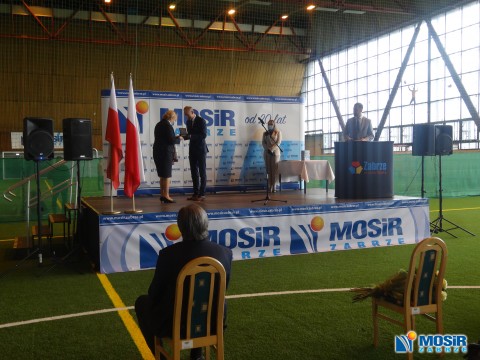 Turniej z okazji Święta Konstytucji 3-go Maja i wręczenie Odznaczeń Państwowych Pracownikom MOSiR Zabrze 