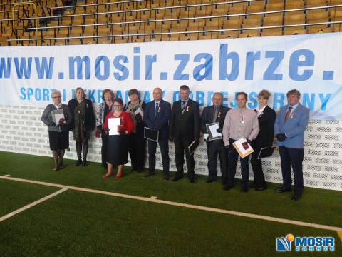 Turniej z okazji Święta Konstytucji 3-go Maja i wręczenie Odznaczeń Państwowych Pracownikom MOSiR Zabrze 