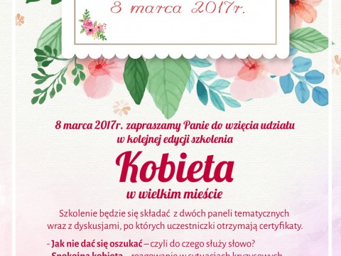 Kobieta w wielkim mieście - szkolenie